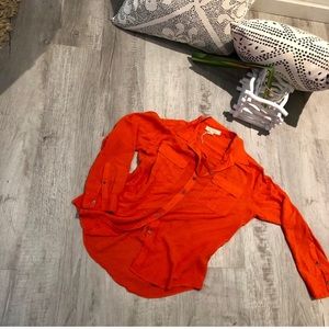 Vince Camuto soft coral top-8